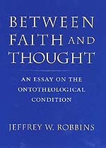Cover for Between Faith and Thought