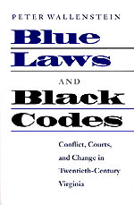 Cover for Blue Laws and Black Codes