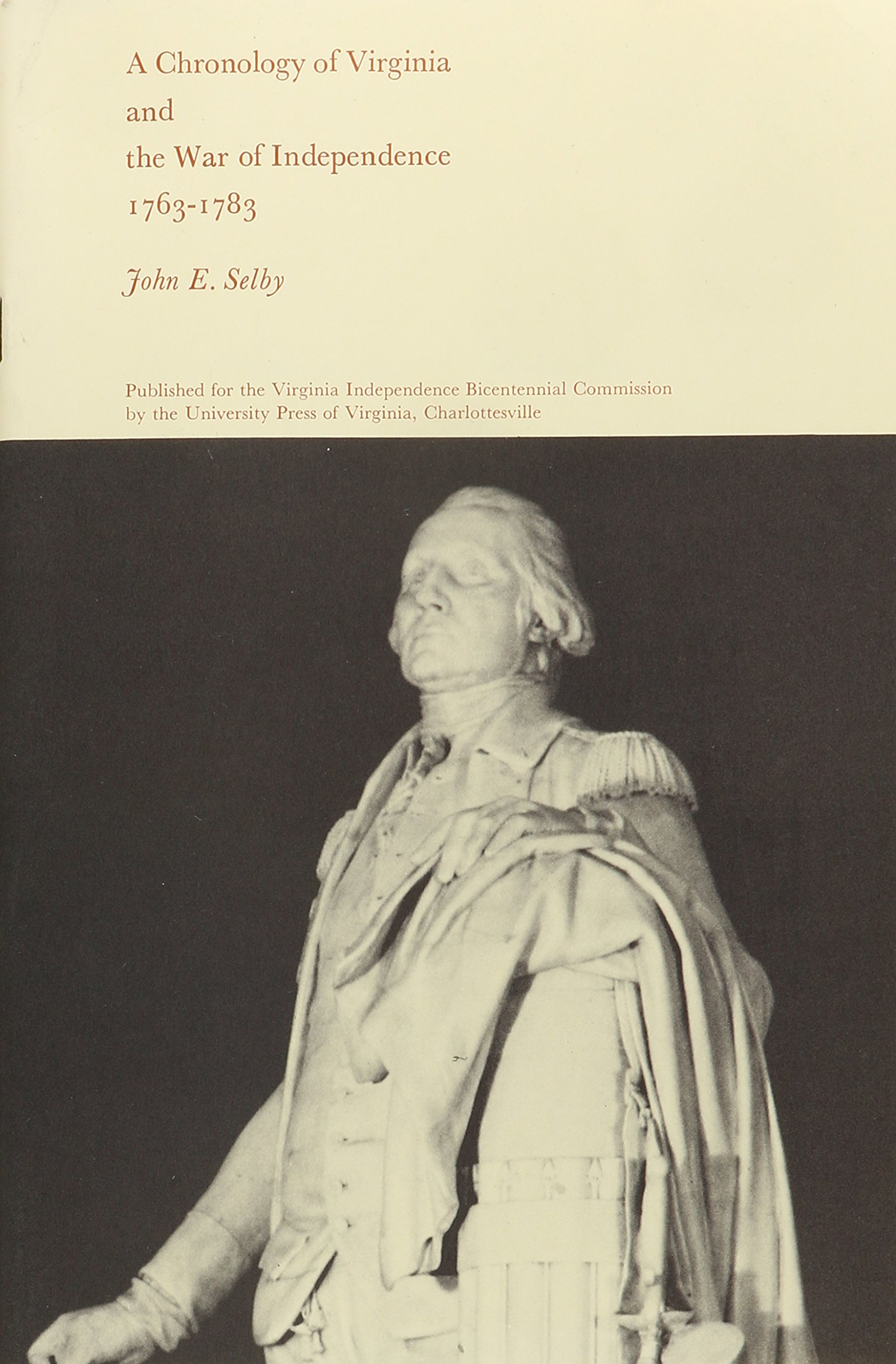 Cover for Chronology of Virginia and the War of Independence, 1763-1783