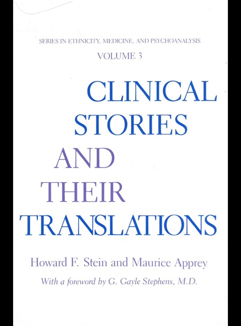 Cover for Clinical Stories and Their Translations
