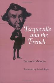Cover for DeTocqueville and the French