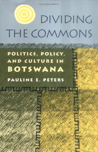 Cover for Dividing The Commons