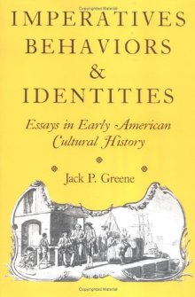 Cover for Imperatives, Behaviors, and Identities