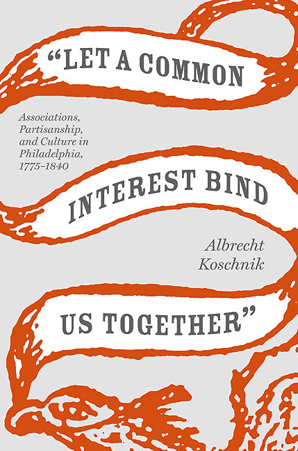 Cover for "Let a Common Interest Bind Us Together"