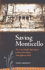 Cover for Saving Monticello