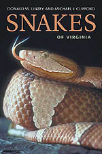 Cover for Snakes of Virginia