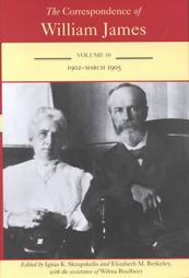 Cover for The Correspondence of William James