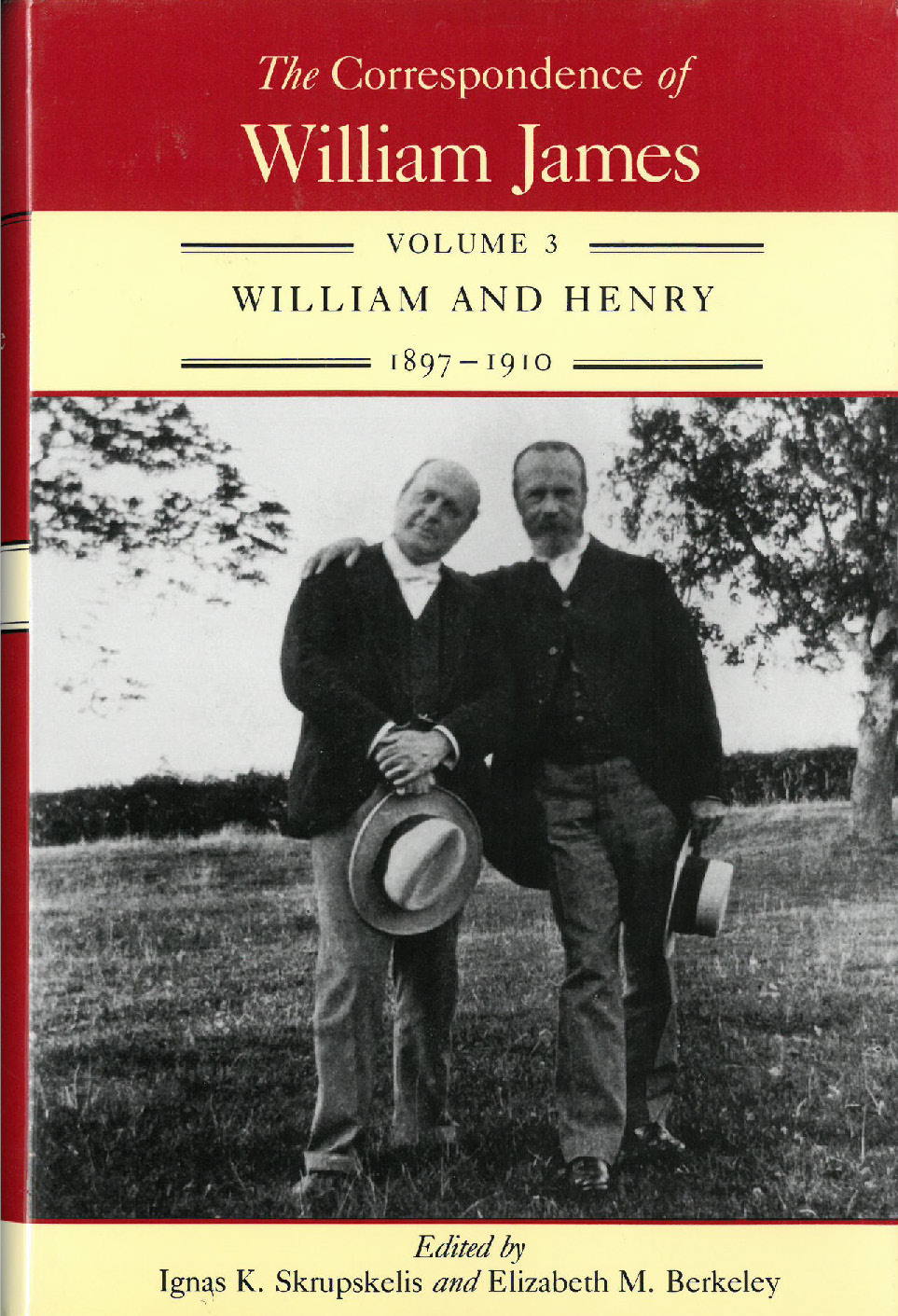 Cover for The Correspondence of William James