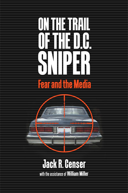 Cover for On the Trail of the D.C. Sniper