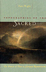 Cover for Topographies of the Sacred