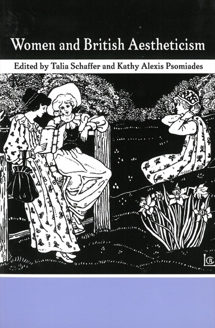Cover for Women and British Aestheticism