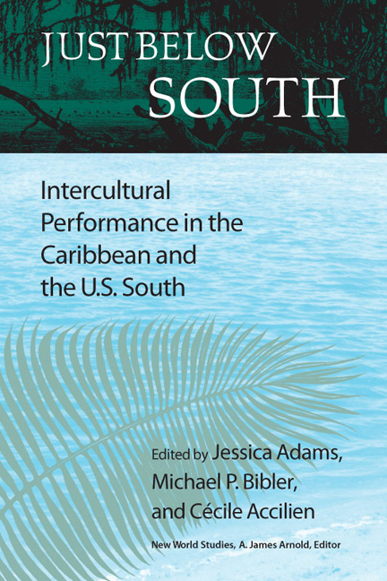 Cover for Just Below South
