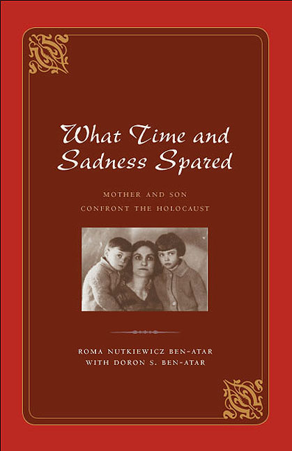 Cover for What Time and Sadness Spared