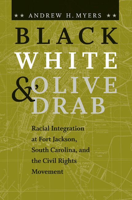 Cover for Black, White, and Olive Drab