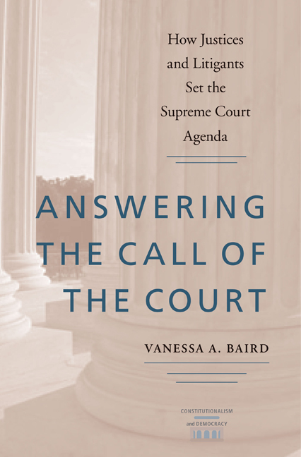 Cover for Answering the Call of the Court