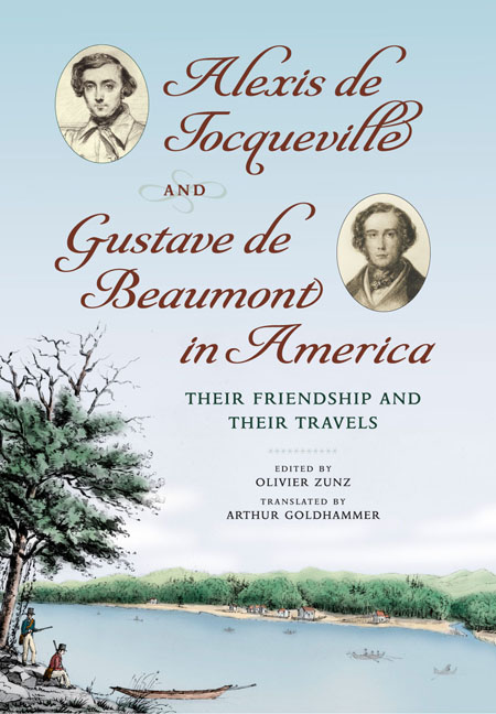 Cover for Alexis de Tocqueville and Gustave de Beaumont in America