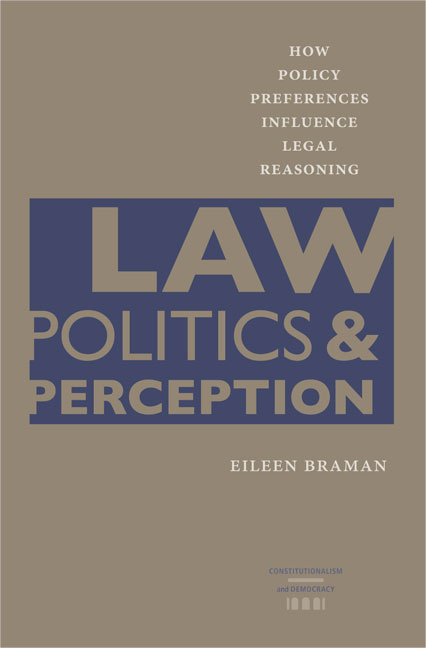 Cover for Law, Politics, and Perception