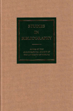 Studies in Bibliography