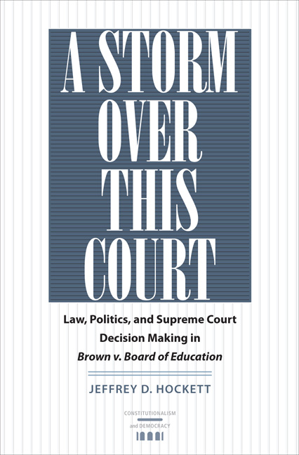 Cover for A Storm over This Court