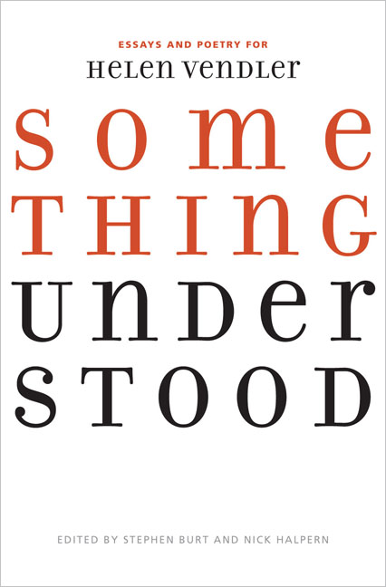 Cover for Something Understood