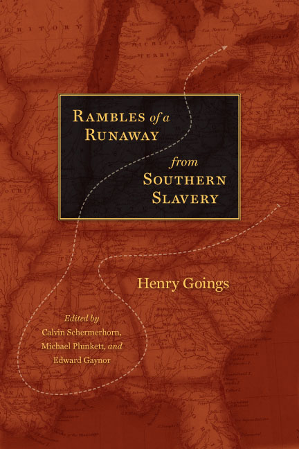 Cover for Rambles of a Runaway from Southern Slavery