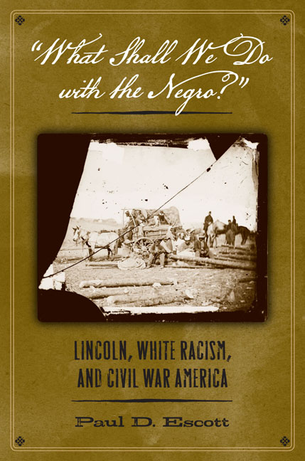 Cover for "What Shall We Do with the Negro?"