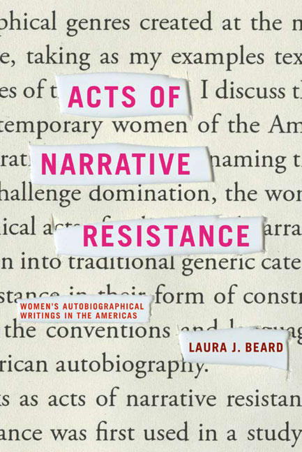 Cover for Acts of Narrative Resistance