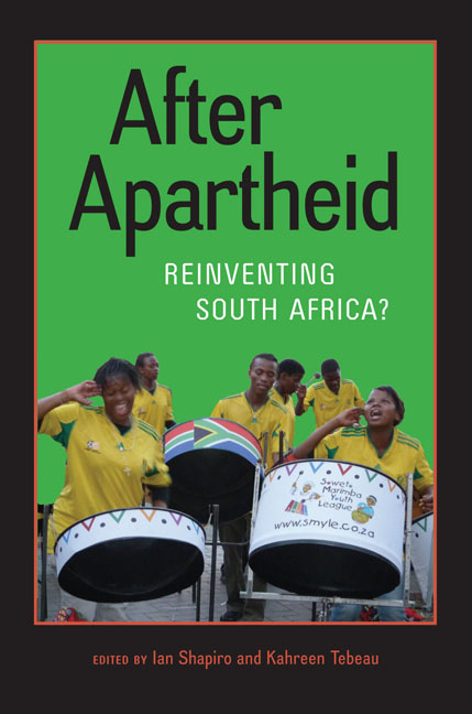 Cover for After Apartheid