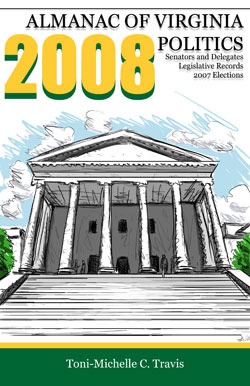Cover for Almanac of Virginia Politics 2008