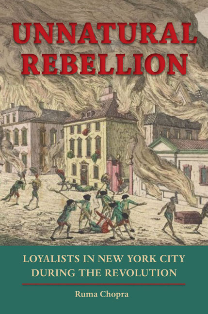 Cover for Unnatural Rebellion