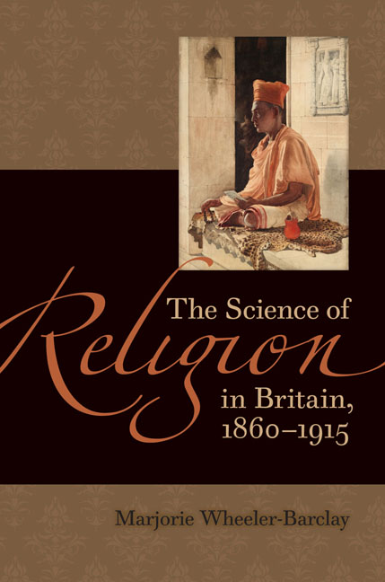 Cover for The Science of Religion in Britain, 1860-1915