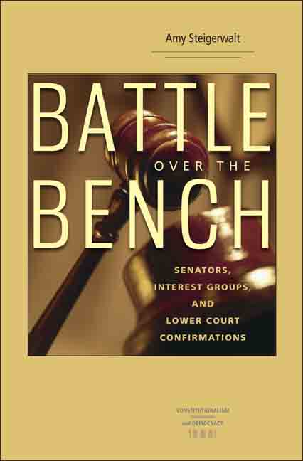 Cover for Battle over the Bench