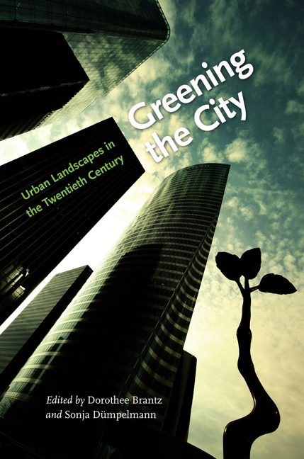 Cover for Greening the City