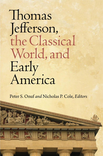 Cover for Thomas Jefferson, the Classical World, and Early America