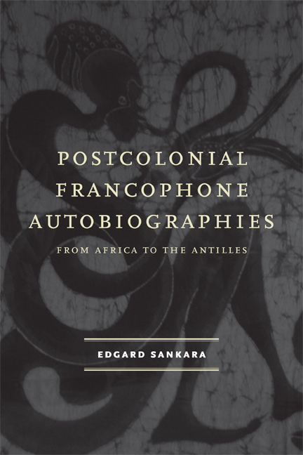 Cover for Postcolonial Francophone Autobiographies