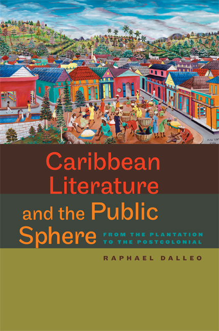 Cover for Caribbean Literature and the Public Sphere