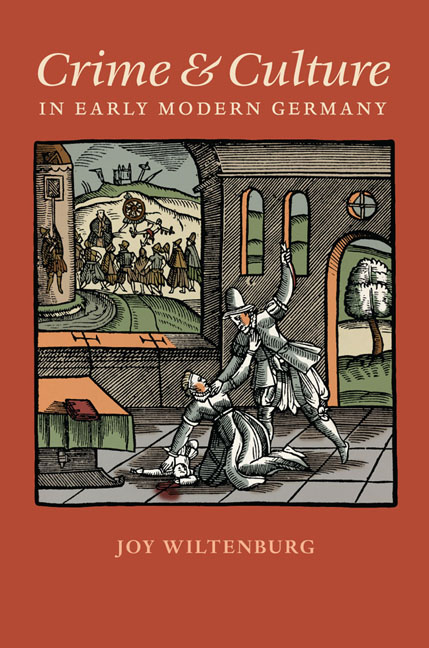 Cover for Crime and Culture in Early Modern Germany