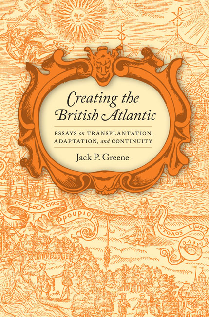Cover for Creating the British Atlantic