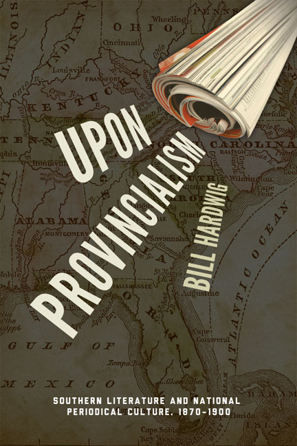 Cover for Upon Provincialism