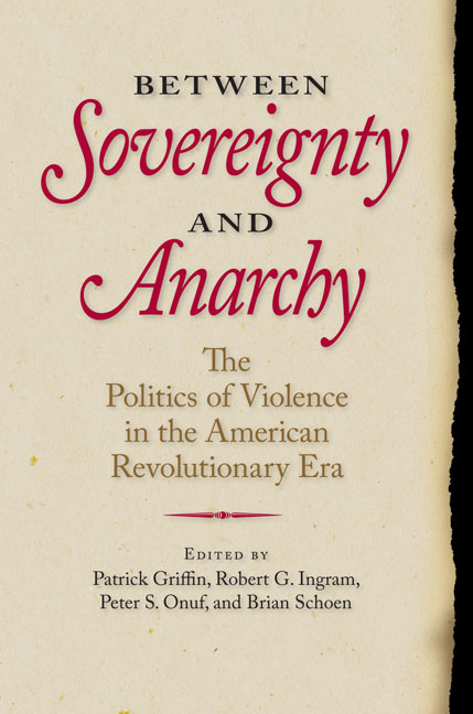 Cover for Between Sovereignty and Anarchy