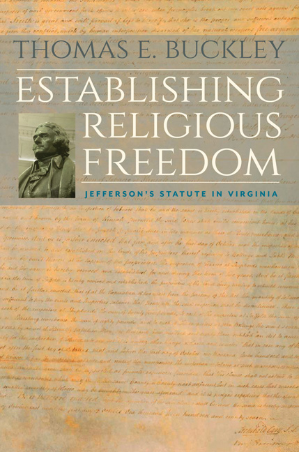 Cover for Establishing Religious Freedom