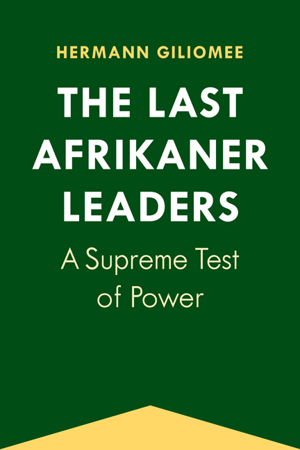 Cover for The Last Afrikaner Leaders