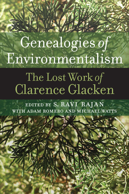 Cover for Genealogies of Environmentalism