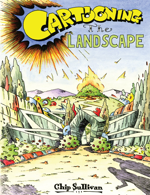 Cover for Cartooning the Landscape