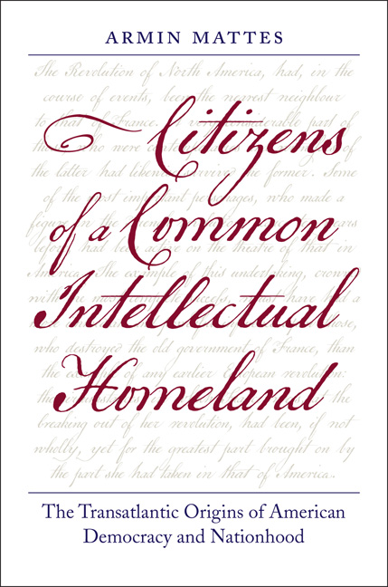 Cover for Citizens of a Common Intellectual Homeland