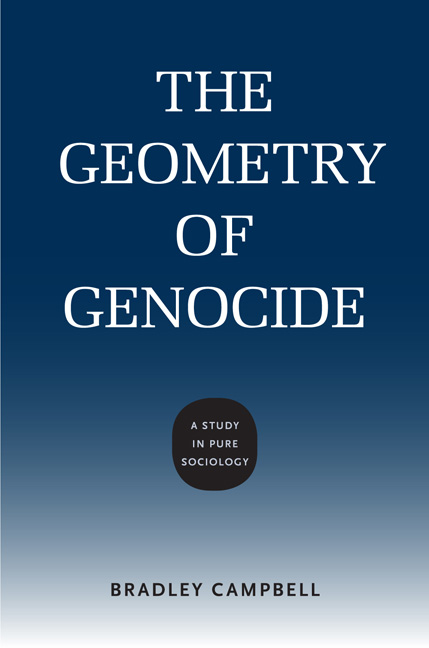 Cover for The Geometry of Genocide