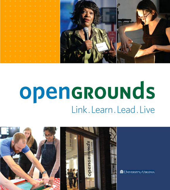 Cover for OpenGrounds at the University of Virginia