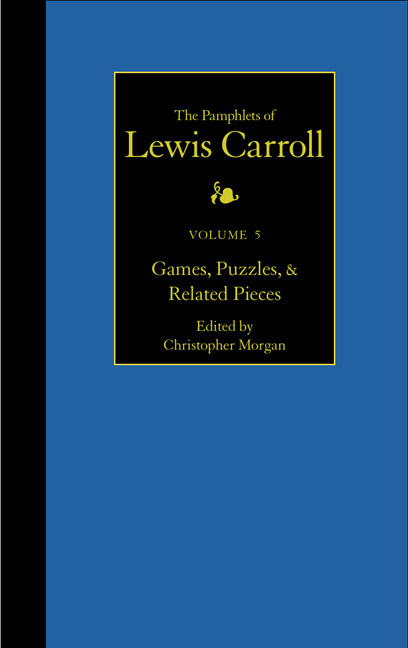 Cover for The Complete Pamphlets of Lewis Carroll