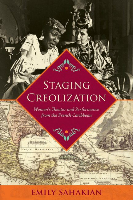Cover for Staging Creolization