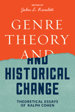 Genre Theory and Historical Change Cover of Genre Theory and Historical Change